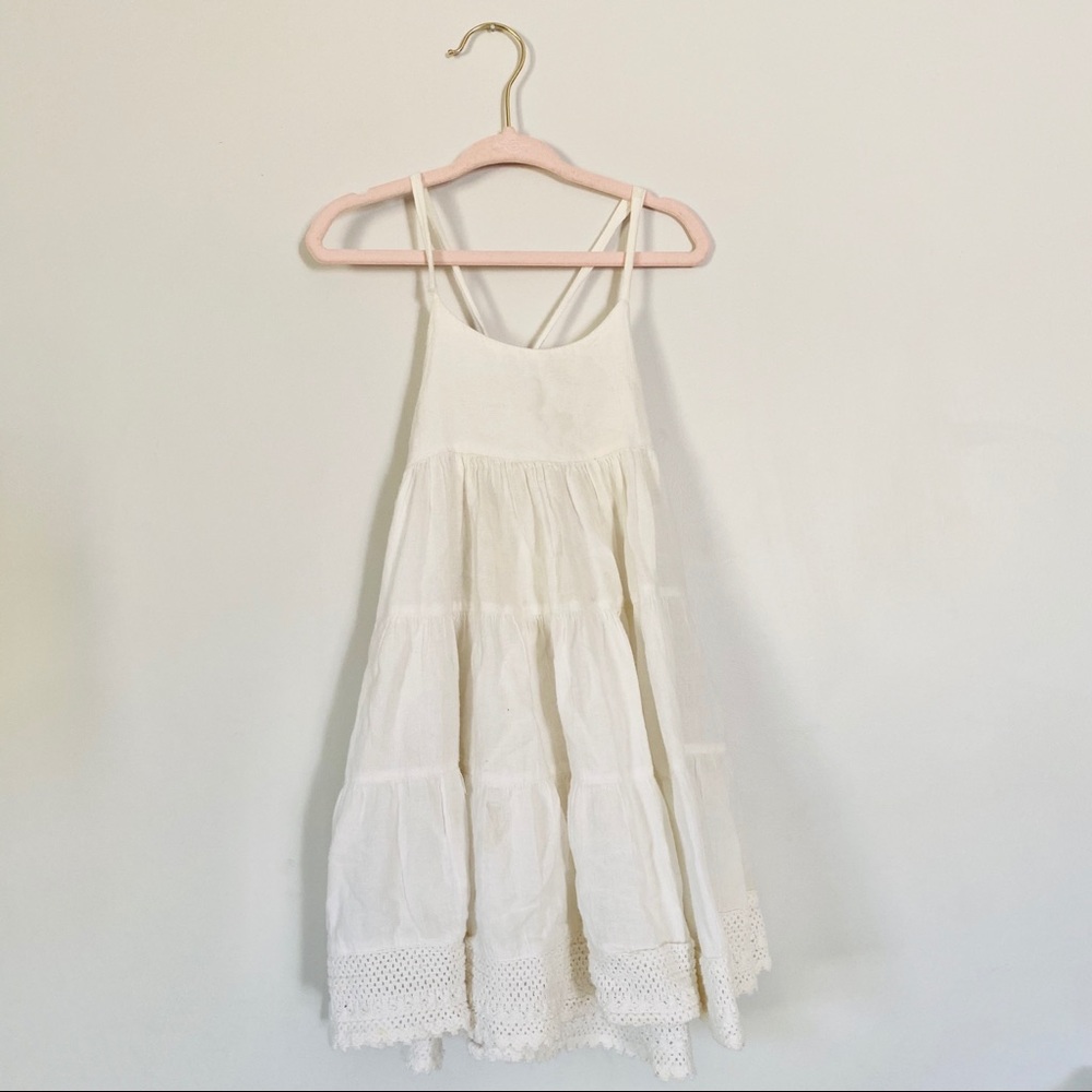 White summer dress